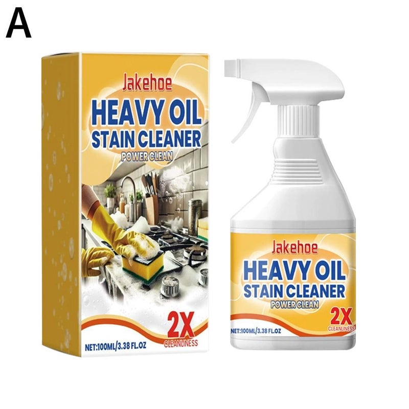 Lqlq Clean Kitchen Oil Stains Spray - Cleans and Removes Stains